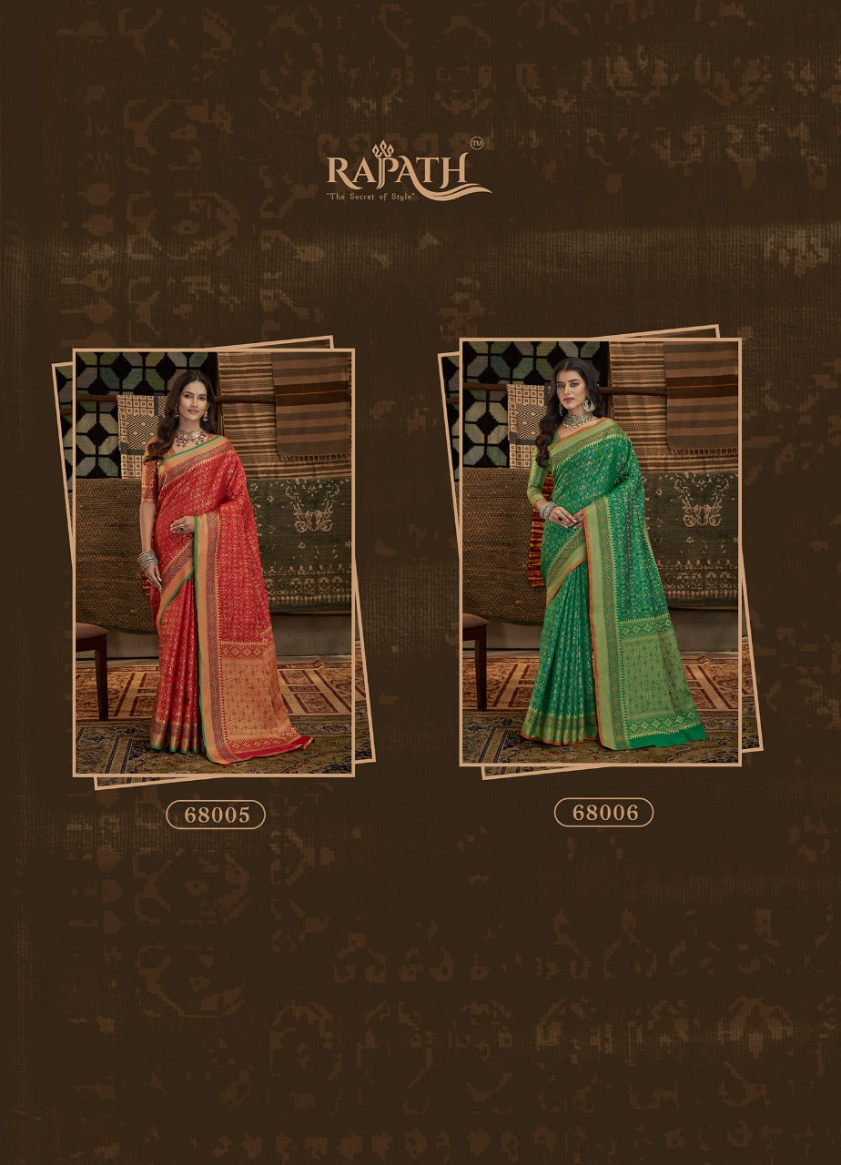 Aansh Silk Traditional Patola weaving Saree Anant Tex Exports Private Limited