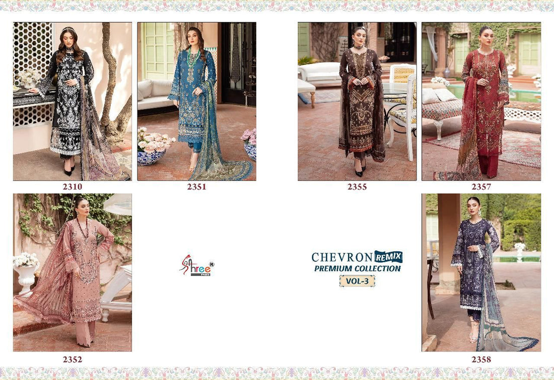 CHEVRON REMIX PREMIUM COLLECTION VOL 3 SUITS Anant Tex Exports Private Limited