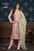 Vipul Amber Chinnon With Embroidery Suits Anant Tex Exports Private Limited