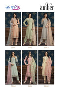 Vipul Amber Chinnon With Embroidery Suits Anant Tex Exports Private Limited