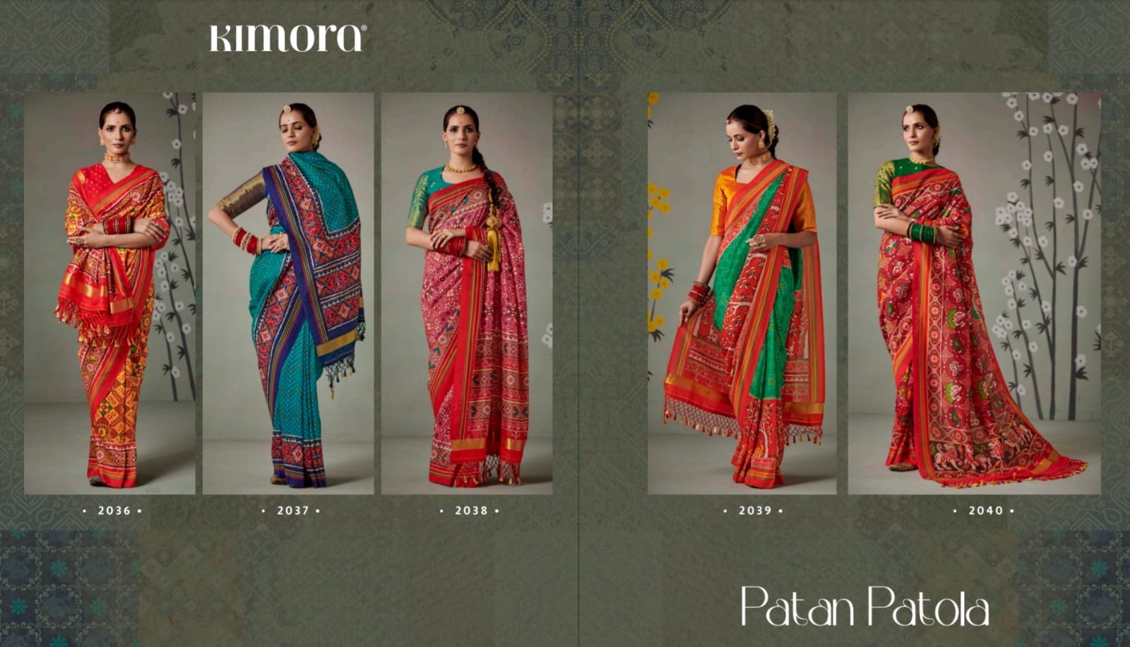 Kimora Patan Patola Soft Tussar Silk Saree Anant Tex Exports Private Limited
