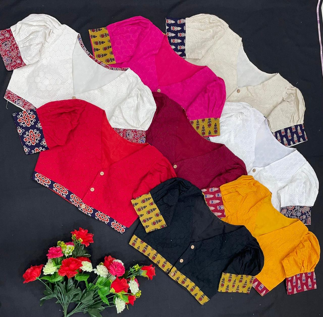 Pure Cotton Blouse Anant Tex Exports Private Limited