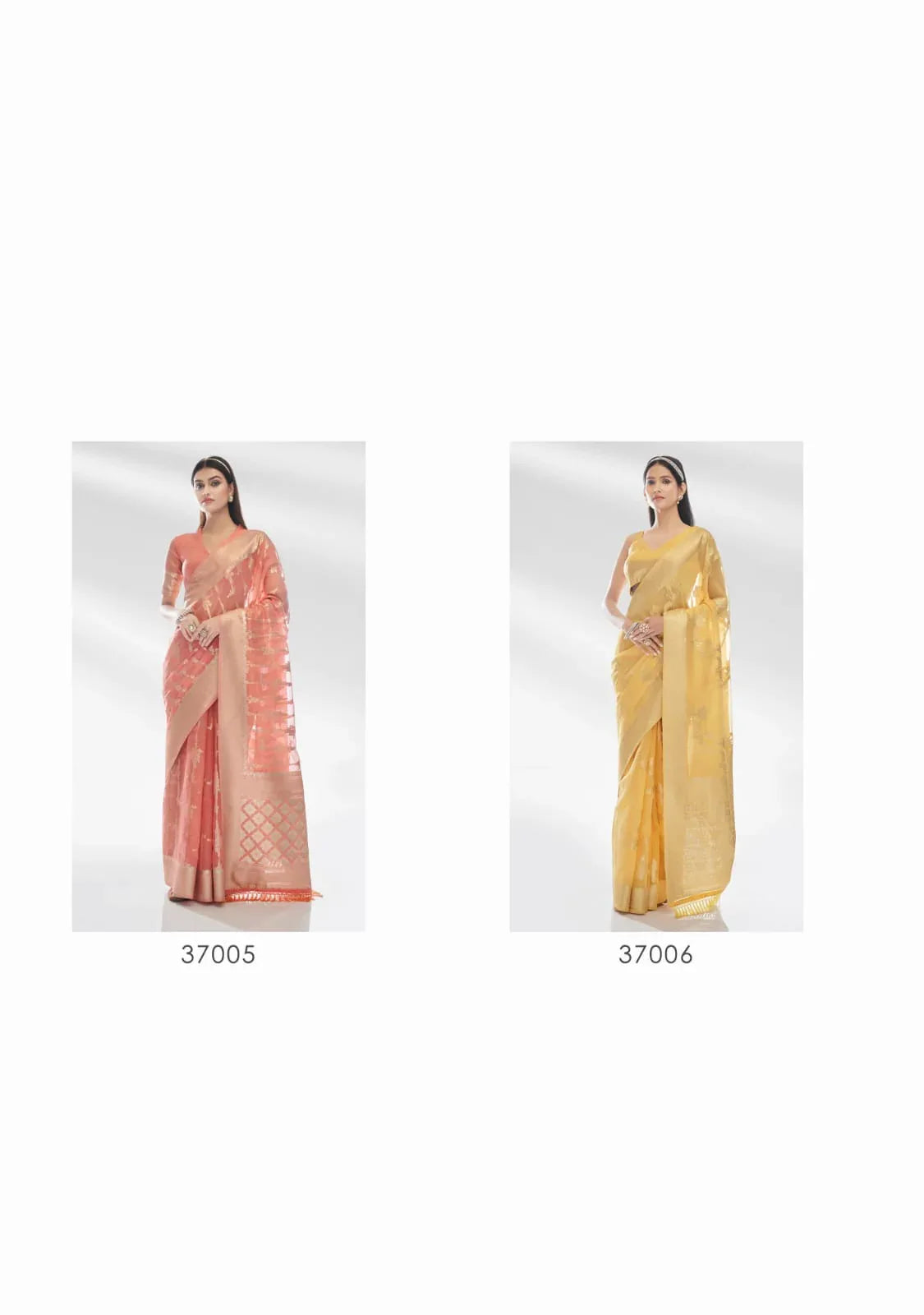 RajPath Abudhai Pure Organza with an amazing Shiny Banarasi Zari Saree Anant Tex Exports Private Limited