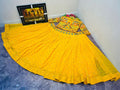 FOX GEORGETTE WITH EMBROIDERY SEQUENCE WORK LEHENGA Anant Tex Exports Private Limited