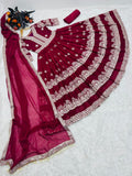 FOX GEORGETTE WITH SEQUENCE EMBROIDERY WORK GOWN Anant Tex Exports Private Limited