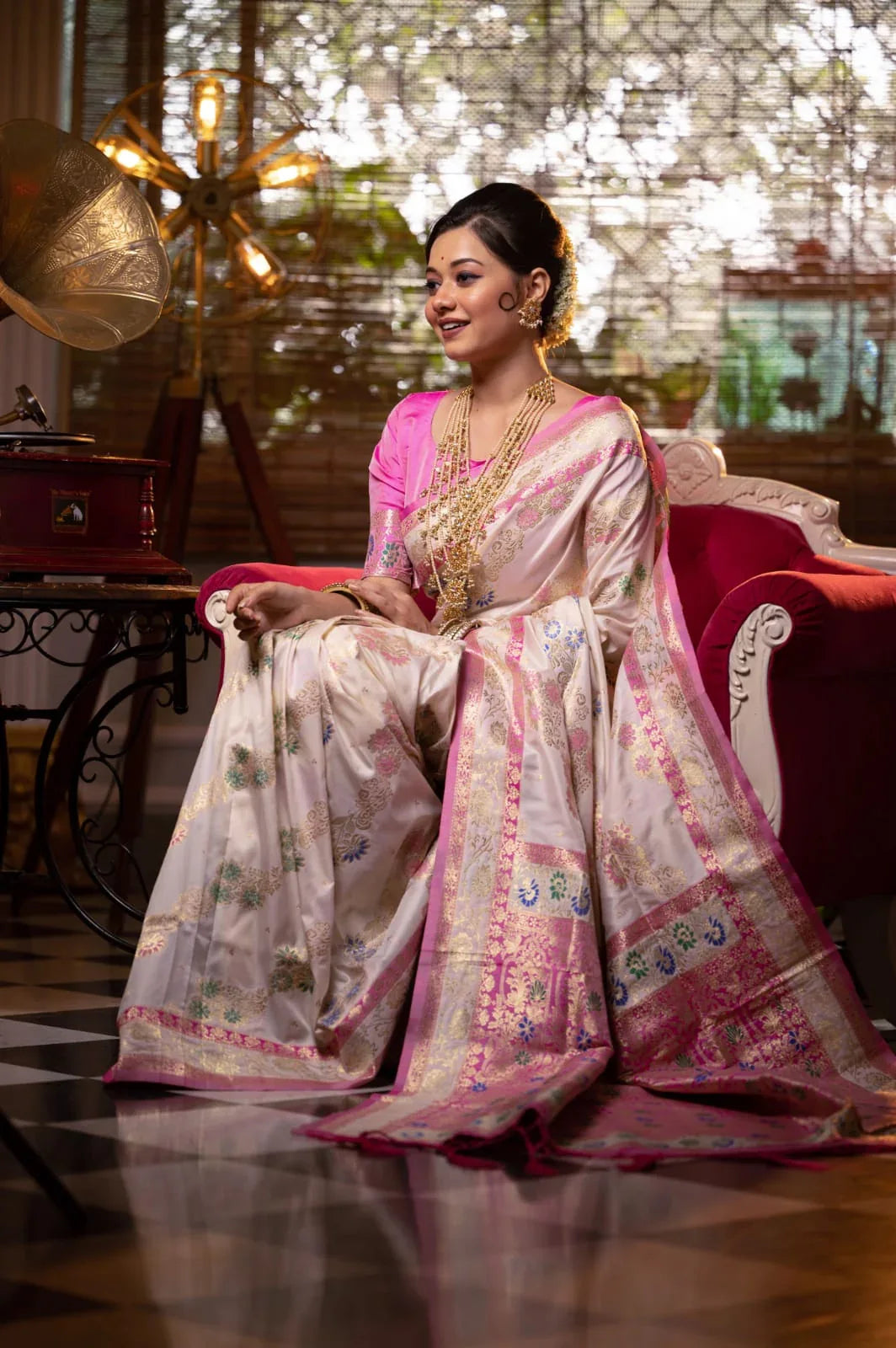 Soft Banarasi Silk Saree Anant Tex Exports Private Limited
