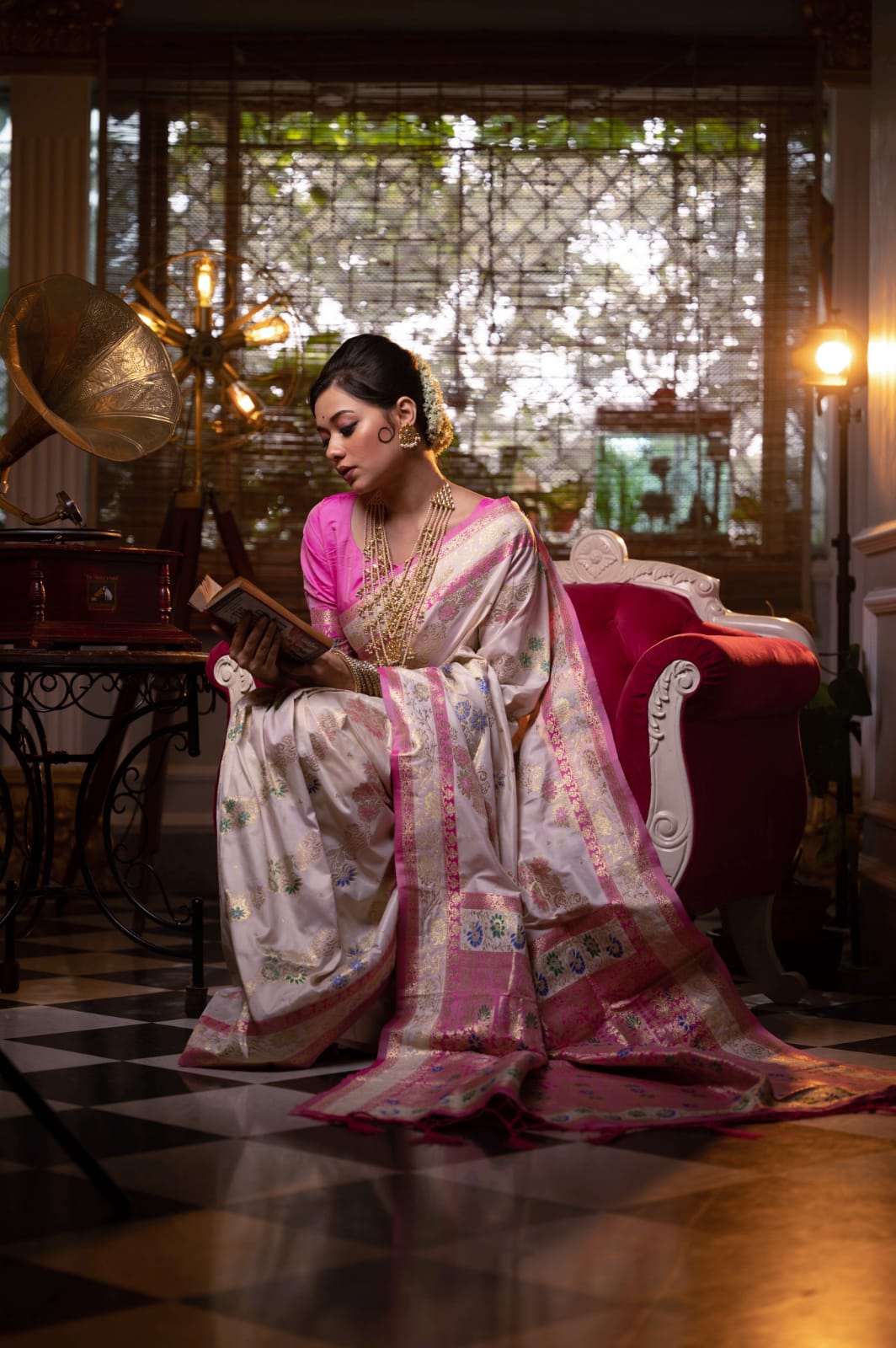 Soft Banarasi Silk Saree Anant Tex Exports Private Limited