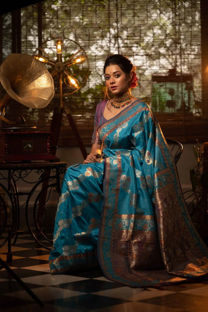 Soft Banarasi Silk Saree Anant Tex Exports Private Limited