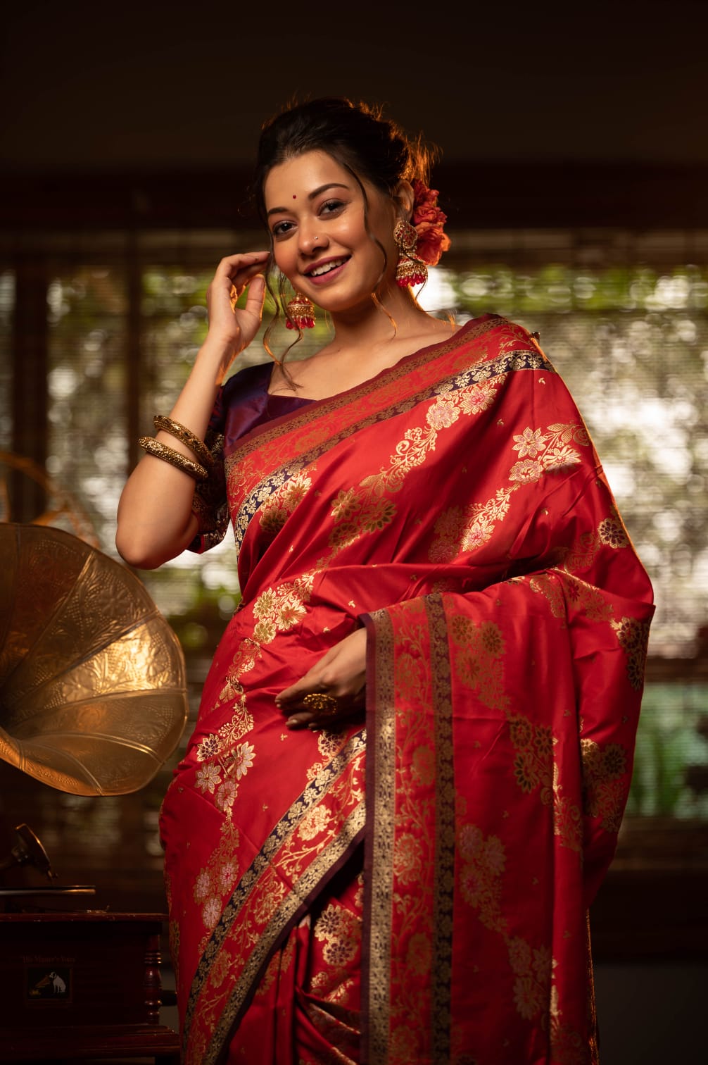 Soft Banarasi Silk Saree Anant Tex Exports Private Limited