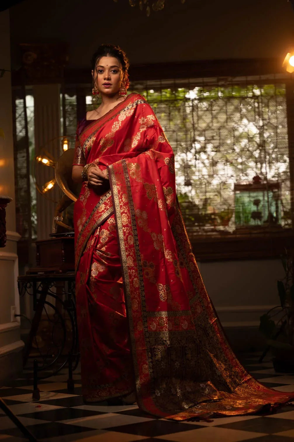 Soft Banarasi Silk Saree Anant Tex Exports Private Limited