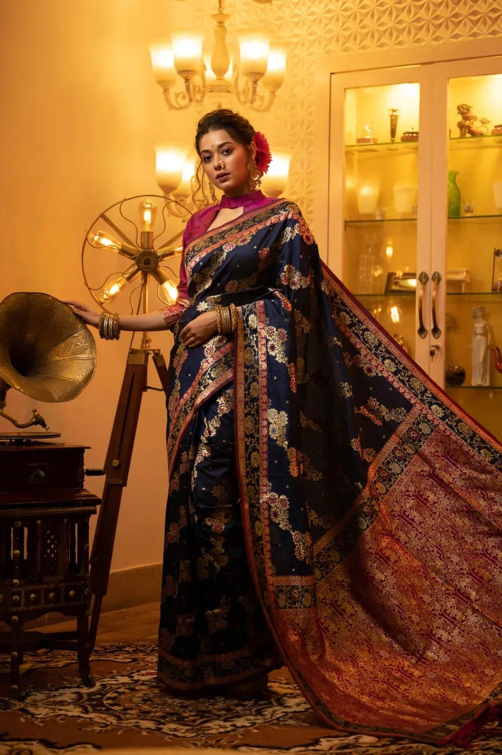 Soft Banarasi Silk Saree Anant Tex Exports Private Limited