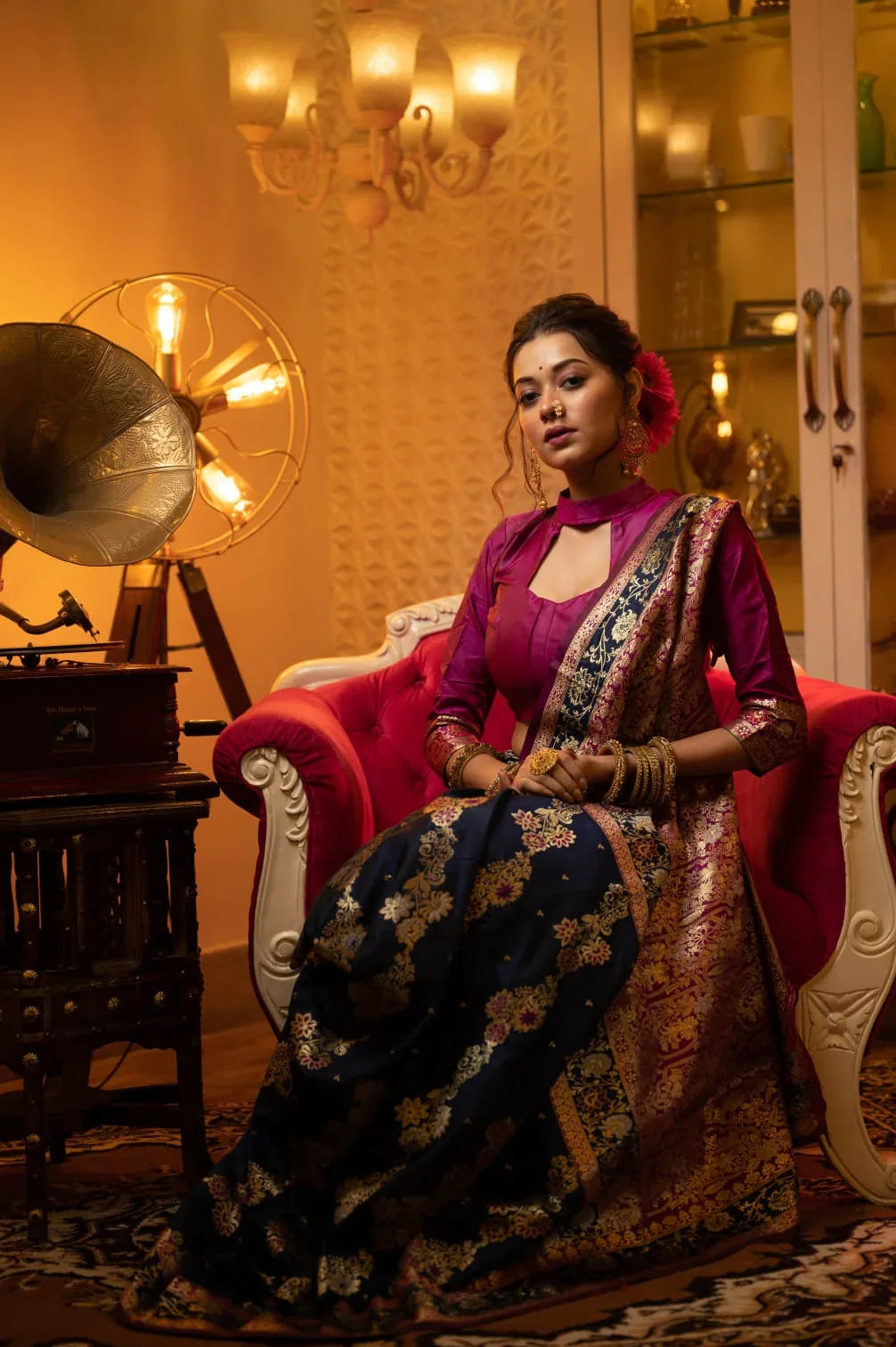 Soft Banarasi Silk Saree Anant Tex Exports Private Limited