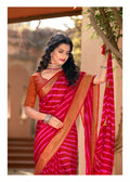 PALASH BUTTERFLY MOSS WITH ZARI BORDER AND EMBROIDERY TASSELS SAREE Anant Tex Exports Private Limited
