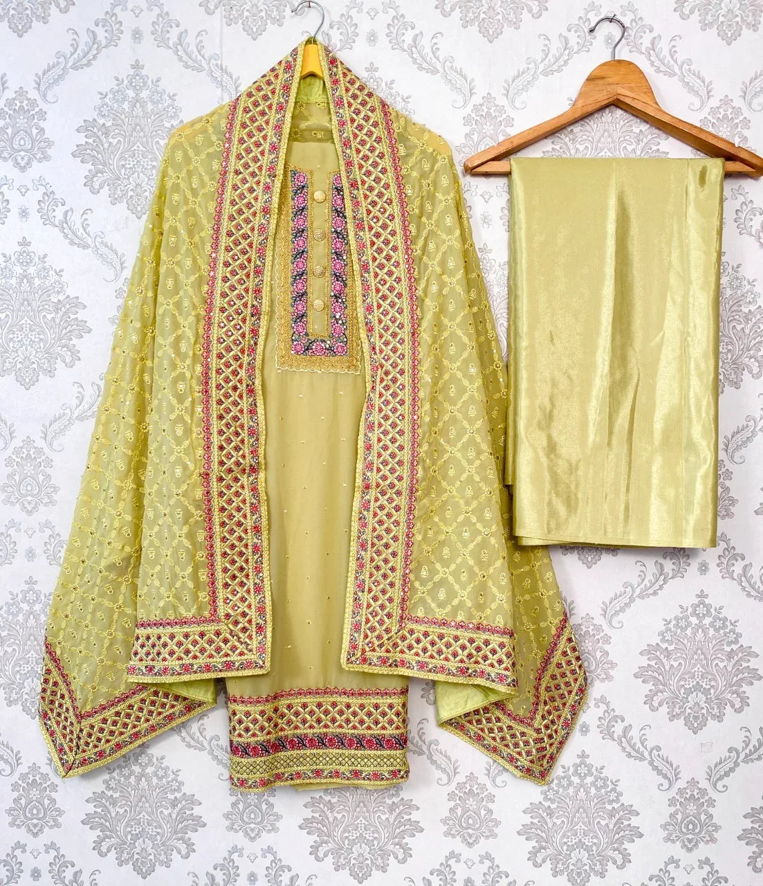 ZEEYA-ERINA D.NO 1401 To1403 FAUX GEORGETTE SUIT Anant Tex Exports Private Limited