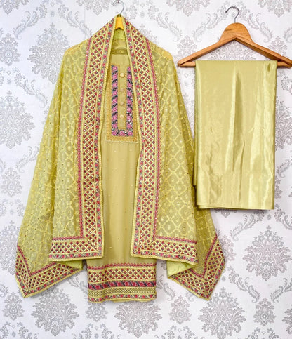 ZEEYA-ERINA D.NO 1401 To1403 FAUX GEORGETTE SUIT Anant Tex Exports Private Limited