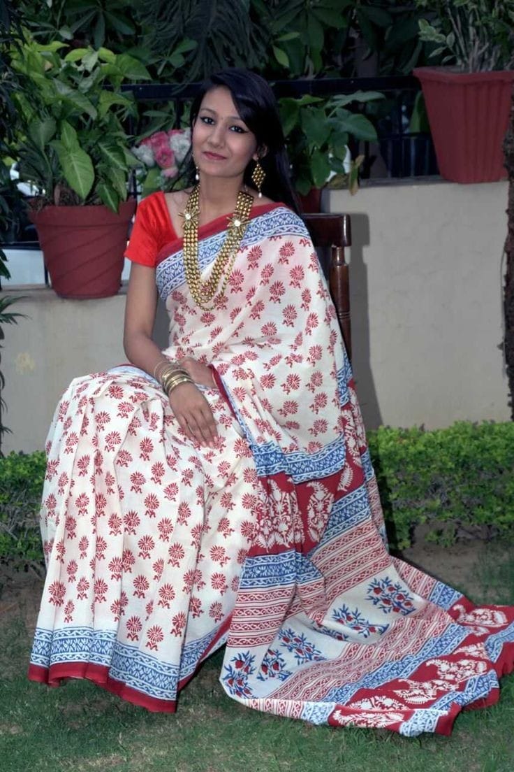 Digital Print Saree Anant Tex Exports Private Limited