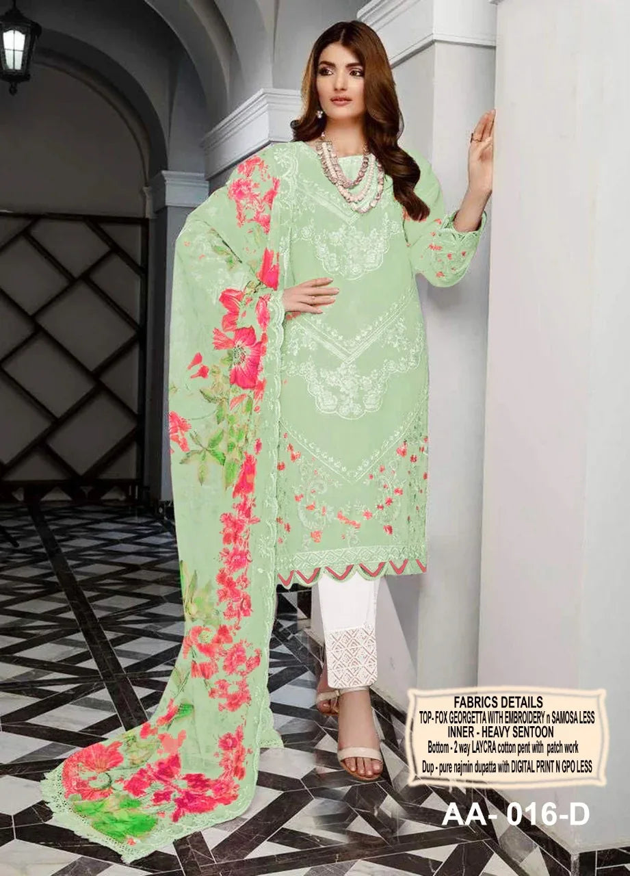 Heavy Georgette With Heavy Embroidery Suit Anant Tex Exports Private Limited