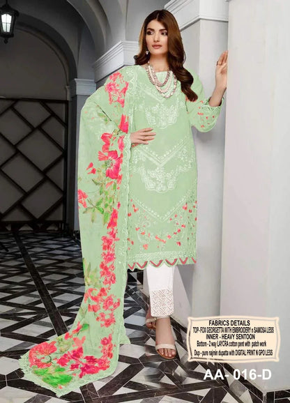 Heavy Georgette With Heavy Embroidery Suit Anant Tex Exports Private Limited