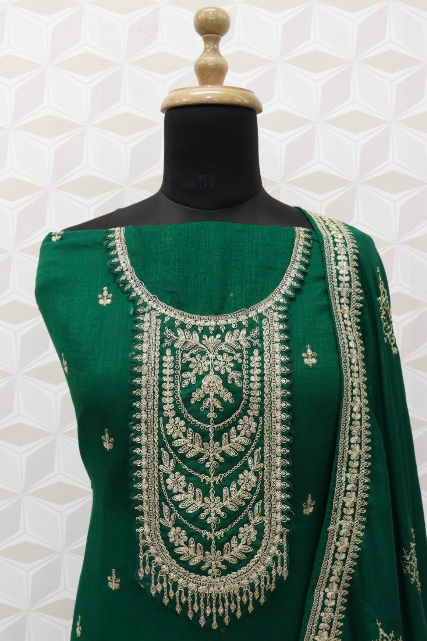 ANAMIKA GOPI VOL-1 HEAVY DOLA SILK EMBROIDERY SEQUENCE SUIT Anant Tex Exports Private Limited