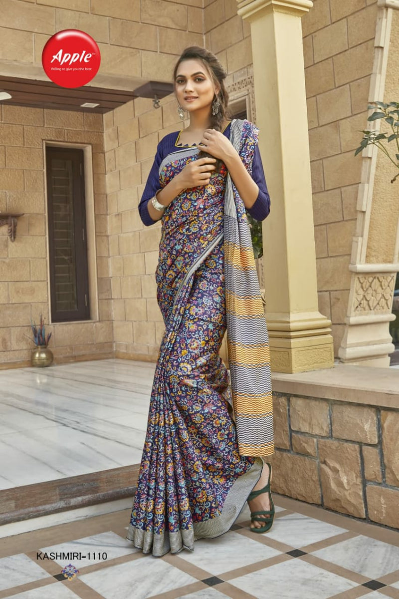 KASHMIRI VOL-11 PASHMINA SILK SAREE Anant Tex Exports Private Limited