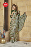 KASHMIRI VOL-11 PASHMINA SILK SAREE Anant Tex Exports Private Limited