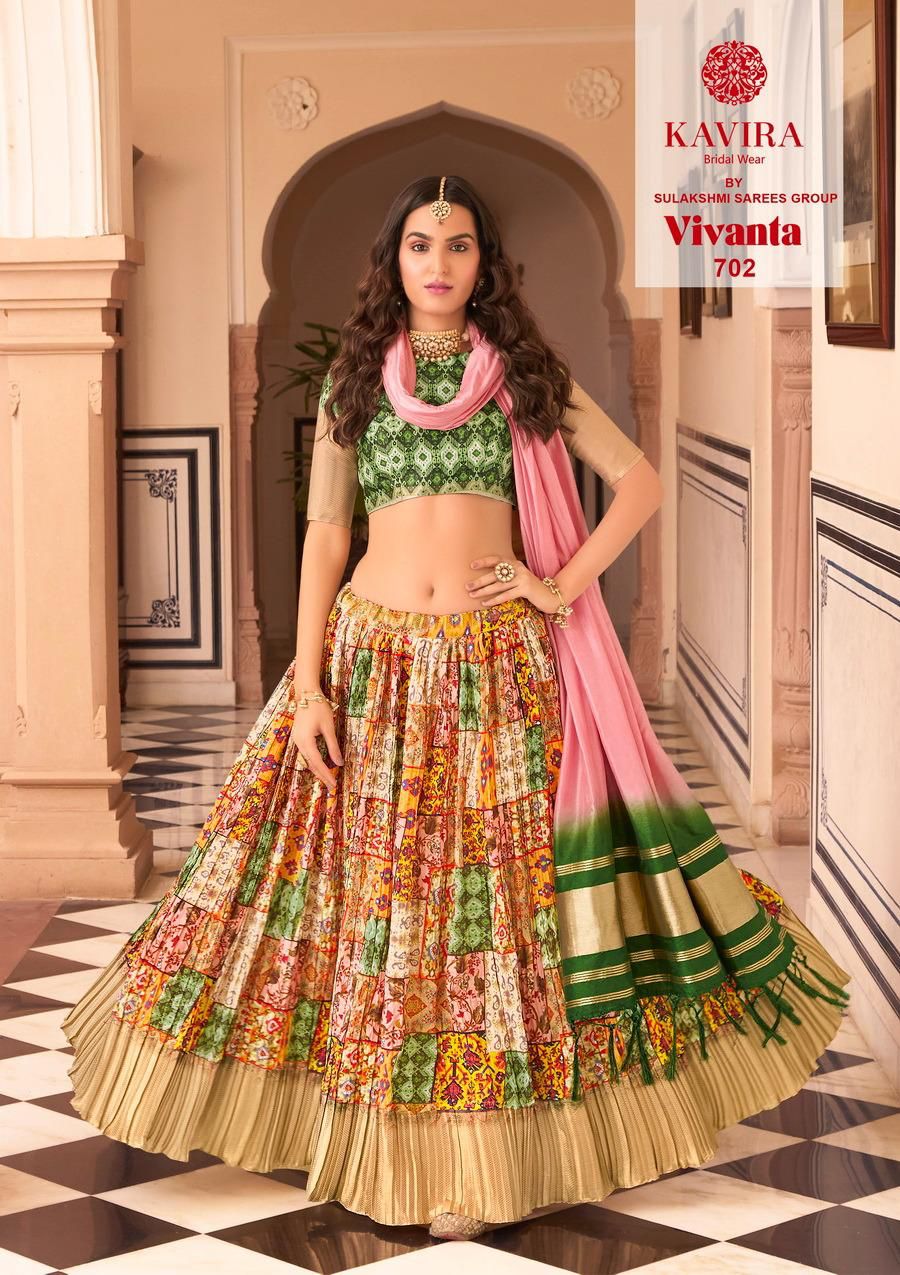 Kavira Vivanta 701 to 708 Series Lehenga Anant Tex Exports Private Limited