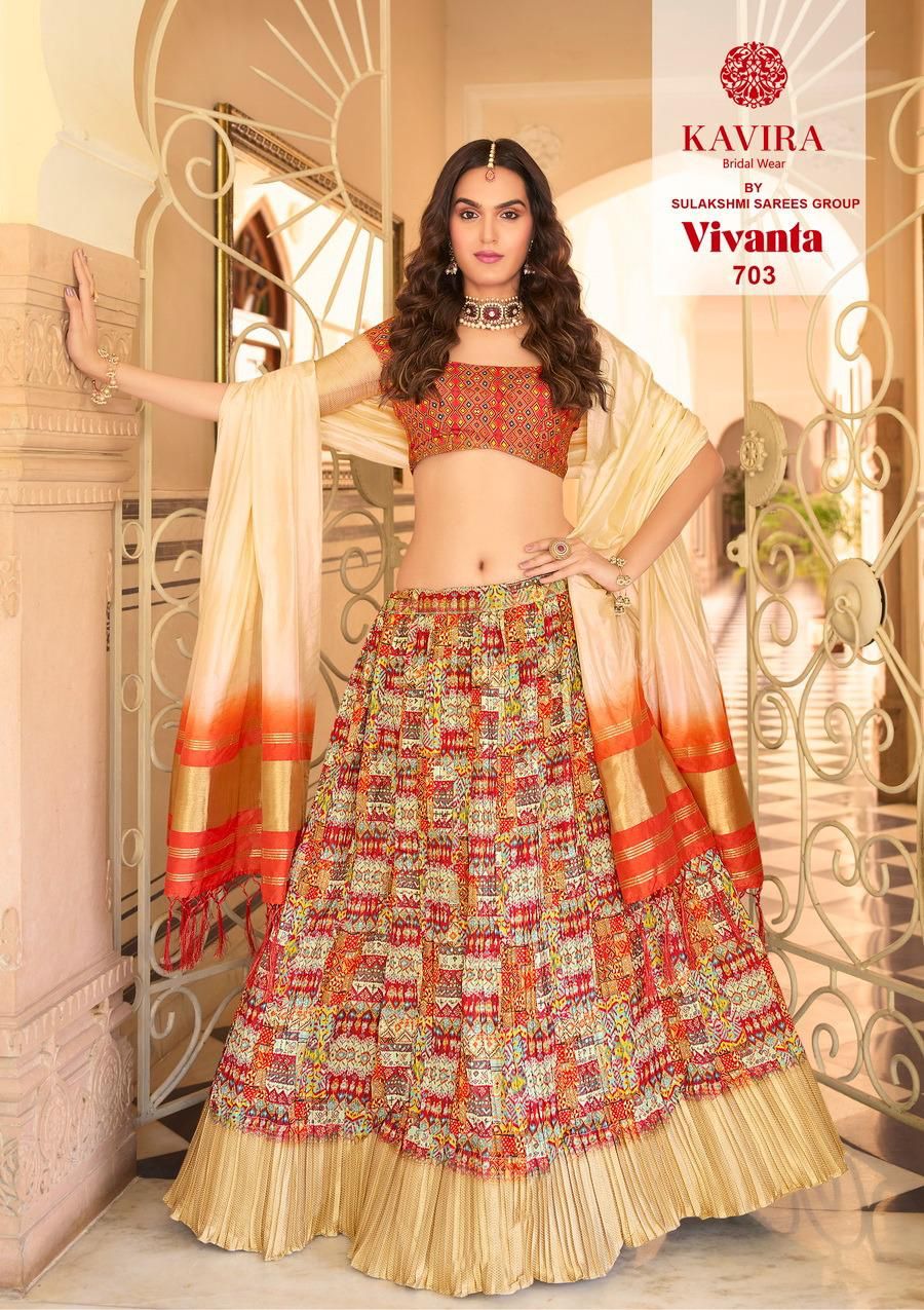 Kavira Vivanta 701 to 708 Series Lehenga Anant Tex Exports Private Limited