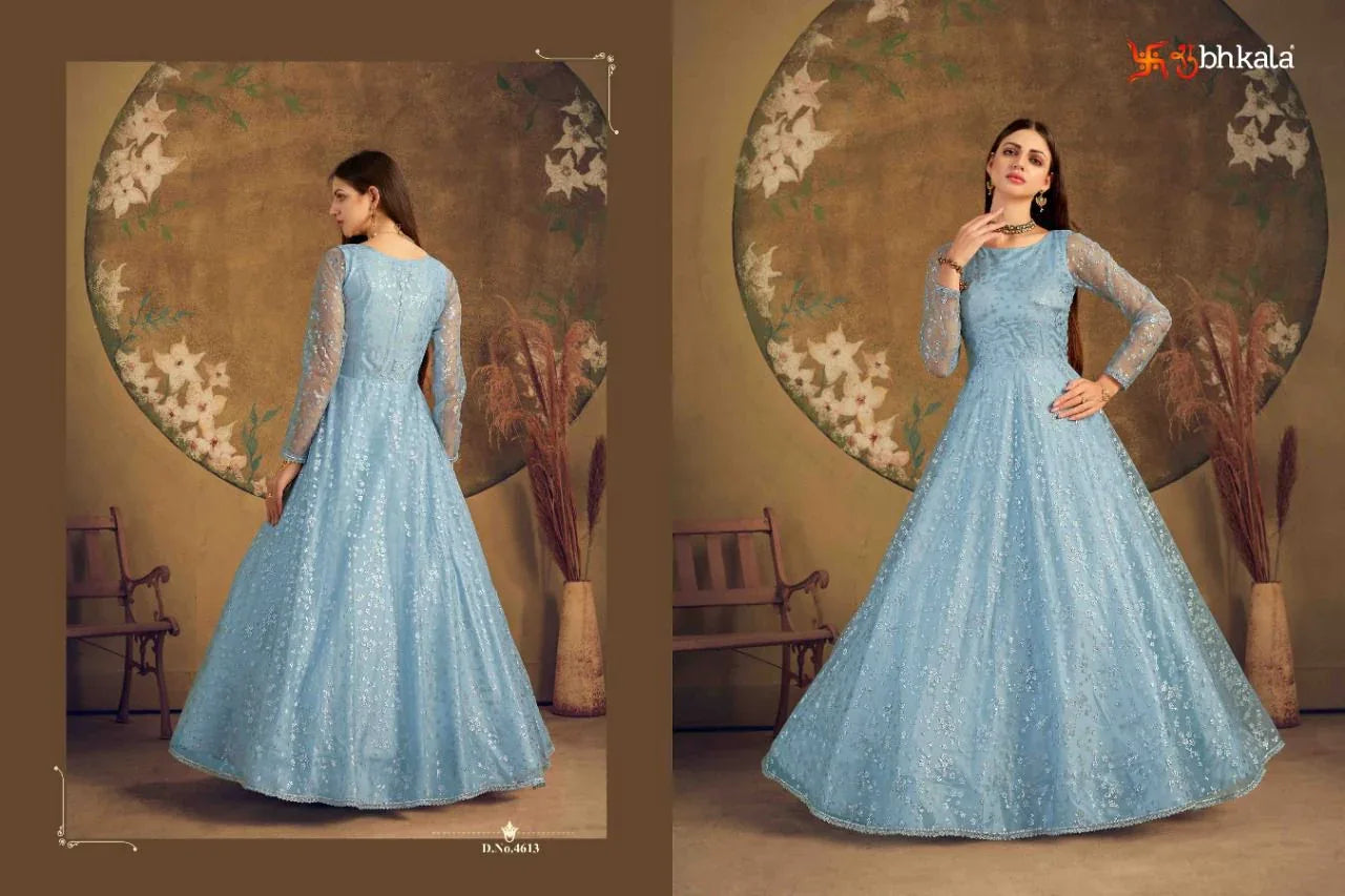 FLORY VOL. 16 DESIGNER EXCLUSIVE LONG GOWN Anant Tex Exports Private Limited
