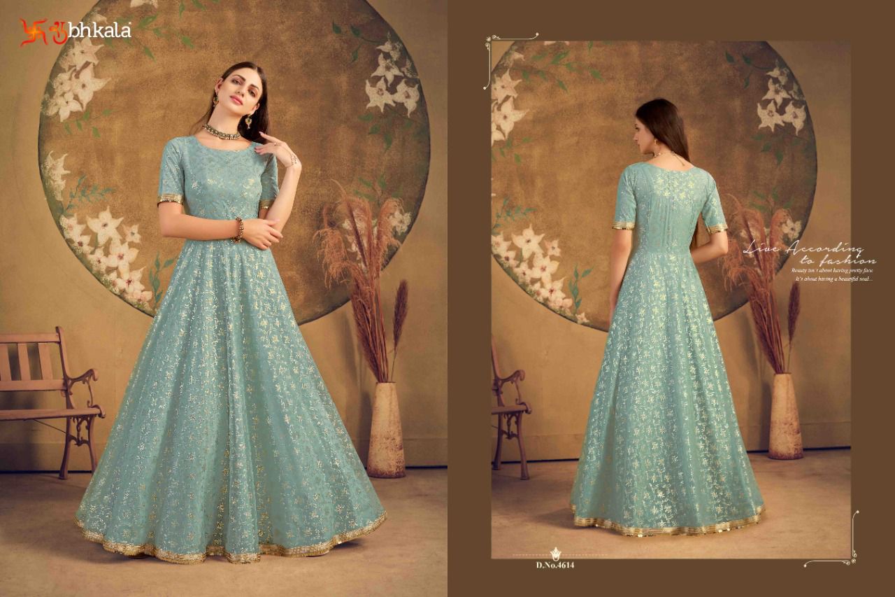 FLORY VOL. 16 DESIGNER EXCLUSIVE LONG GOWN Anant Tex Exports Private Limited