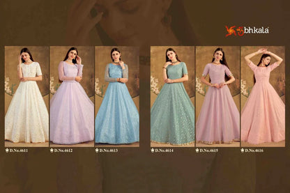 FLORY VOL. 16 DESIGNER EXCLUSIVE LONG GOWN Anant Tex Exports Private Limited
