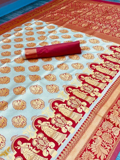 Lichi Silk Banarasi Saree Anant Tex Exports Private Limited