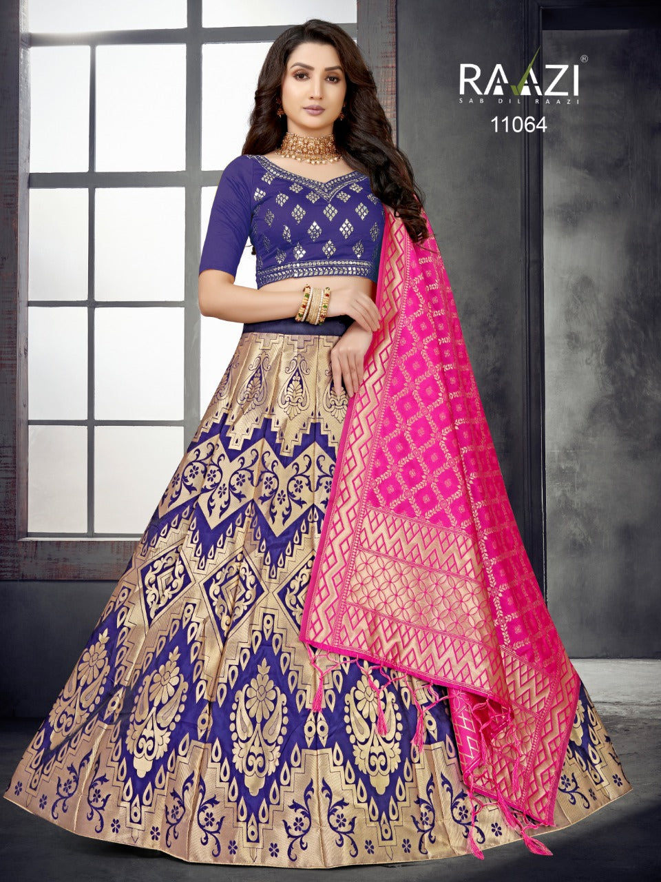 RAMA RAAZI BANARASI LEHENGA Anant Tex Exports Private Limited