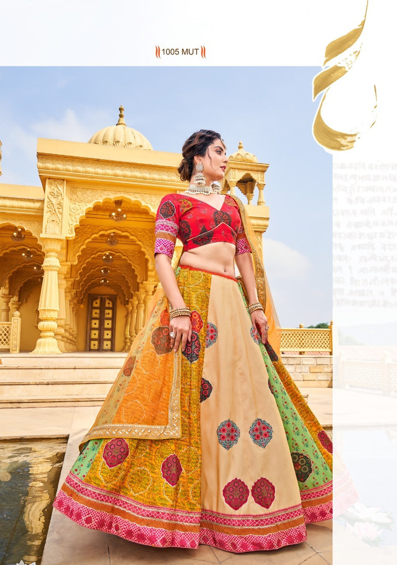 DESIGNER VAISHALI SILK PRINTED LEHENGA CHOLI Anant Tex Exports Private Limited