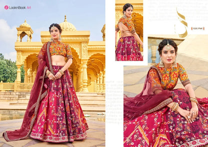 DESIGNER VAISHALI SILK PRINTED LEHENGA CHOLI Anant Tex Exports Private Limited
