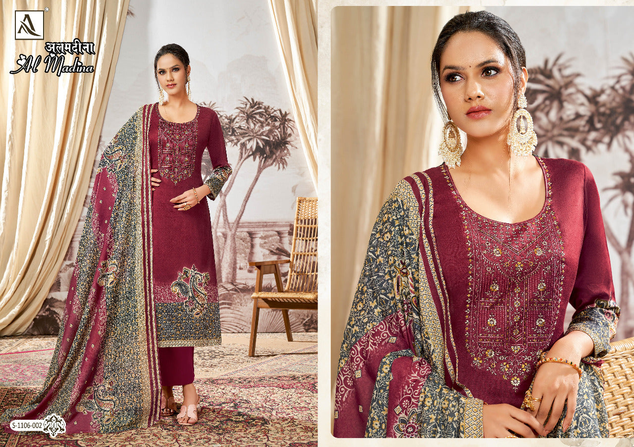 ALOK AL MADINA JAAM SATIN SALWAR SUITS Anant Tex Exports Private Limited