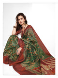 Sumitrasachi Falak Tissue Ajrakh Printed Designer Saree Anant Tex Exports Private Limited