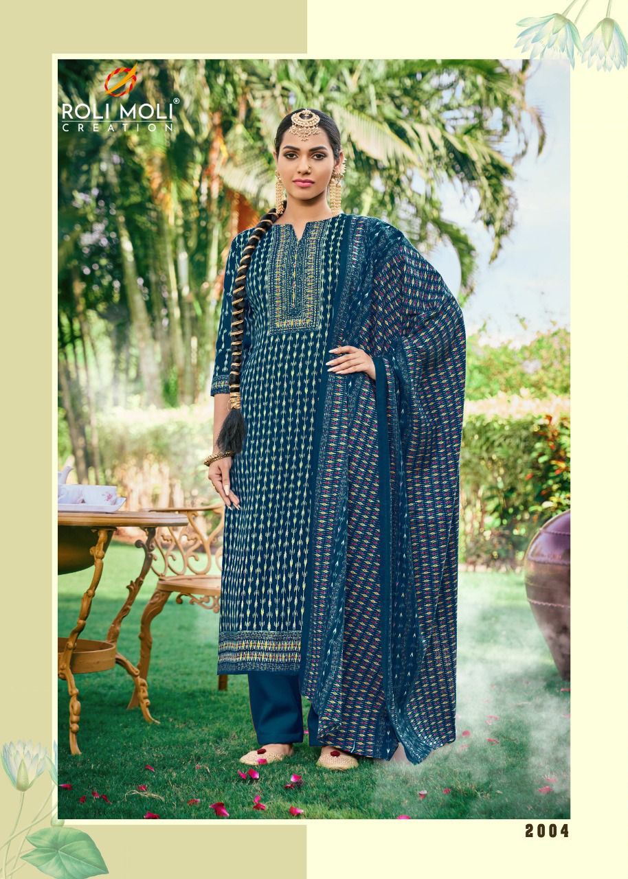 ROLI MOLI URVIKA VOL-3 SALWAR SUIT Anant Tex Exports Private Limited