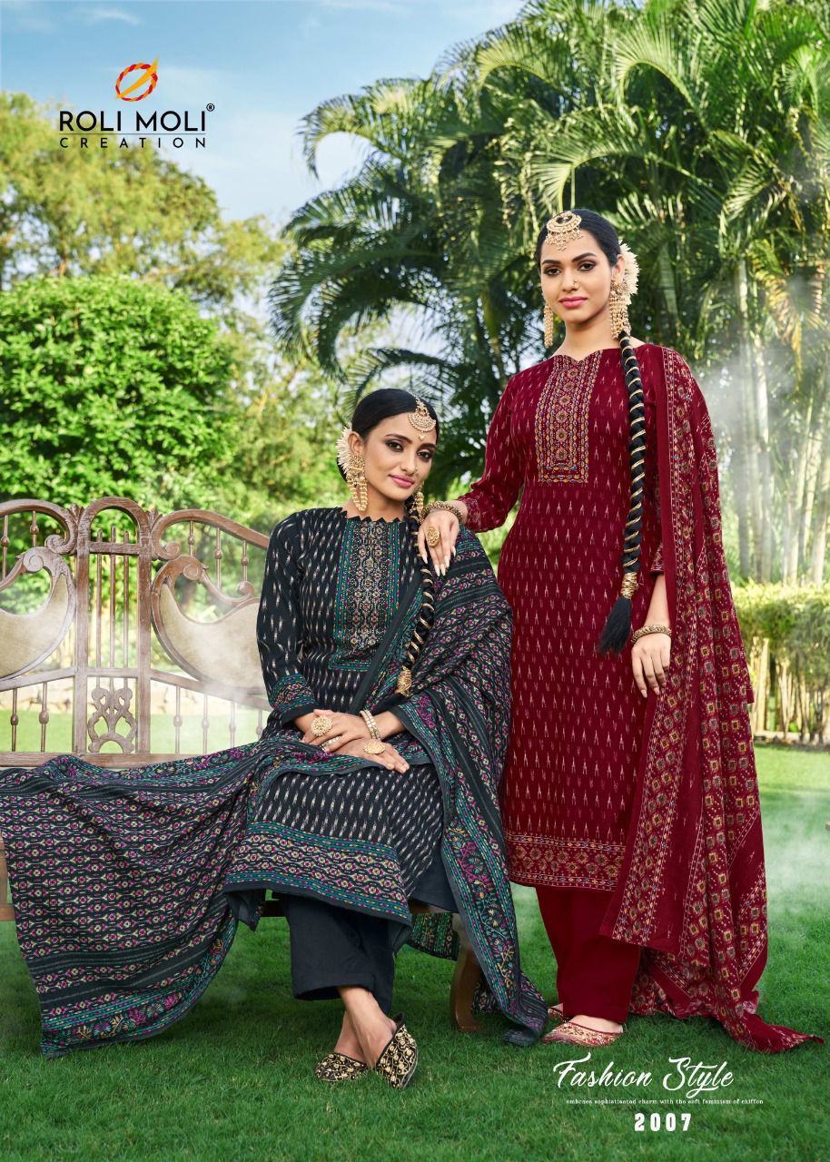 ROLI MOLI URVIKA VOL-3 SALWAR SUIT Anant Tex Exports Private Limited