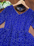 Flower Maxi Gown With Dupatta Anant Tex Exports Private Limited