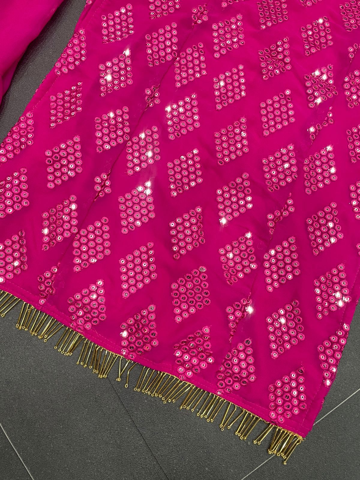 Heavy Faux Georgette Designer Suit Anant Tex Exports Private Limited