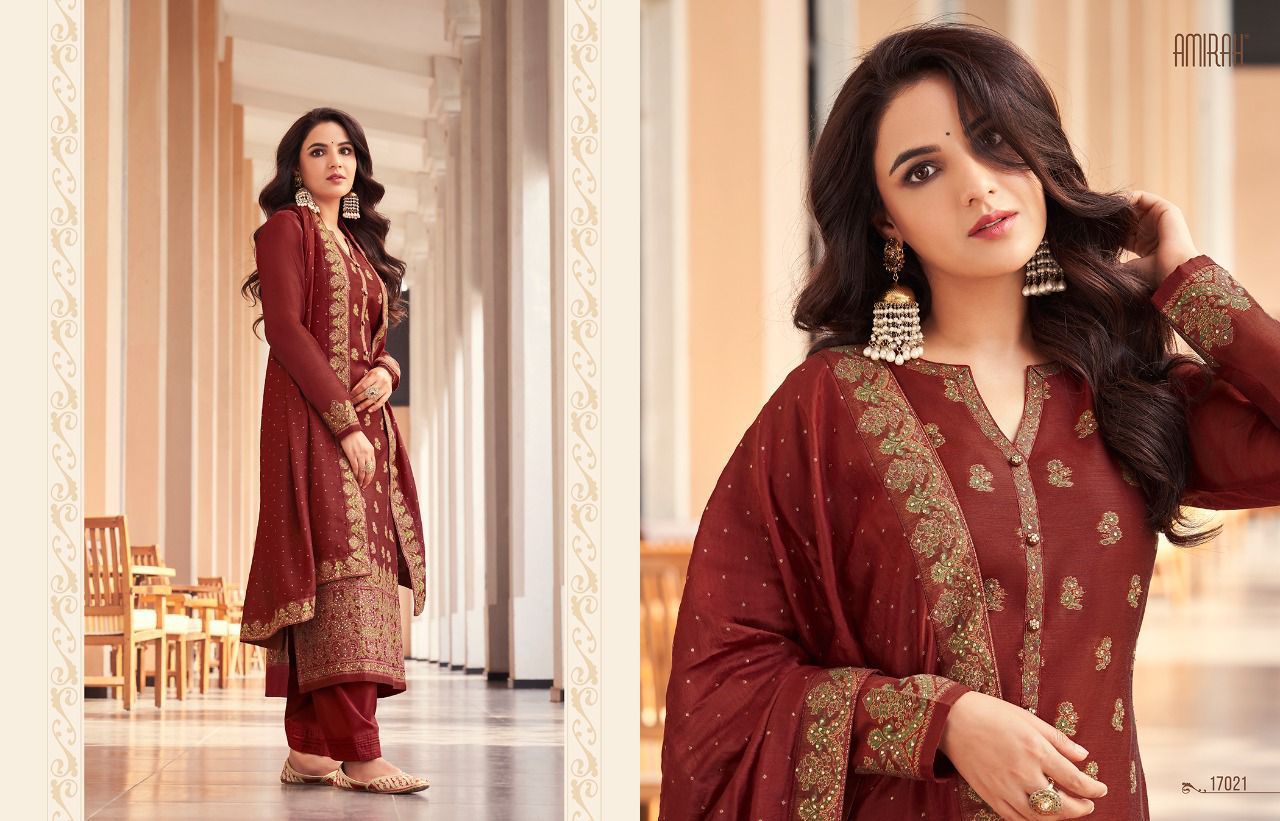 AMIRAH NIHARIKA JACQUARD SALWAR SUIT Anant Tex Exports Private Limited