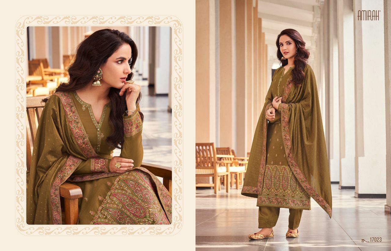 AMIRAH NIHARIKA JACQUARD SALWAR SUIT Anant Tex Exports Private Limited