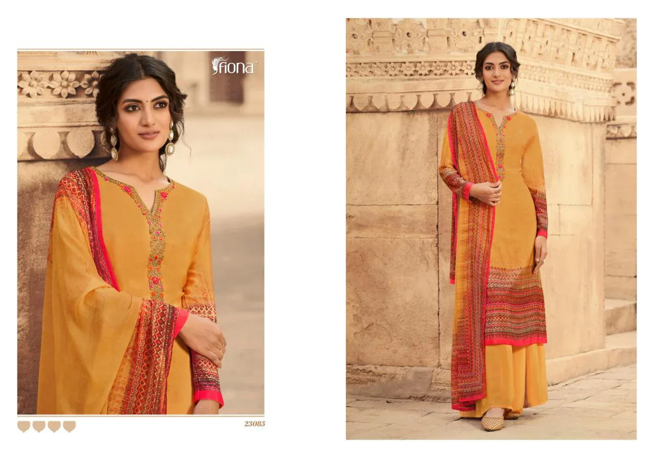 FIONA CREPINA DESIGNER FRENCH CRAPE FANCY SALWAR KAMEEZ Anant Tex Exports Private Limited