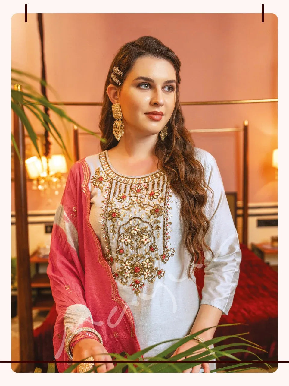 Mayur Lilac Designer Readymade Party Wear Suit Anant Tex Exports Private Limited