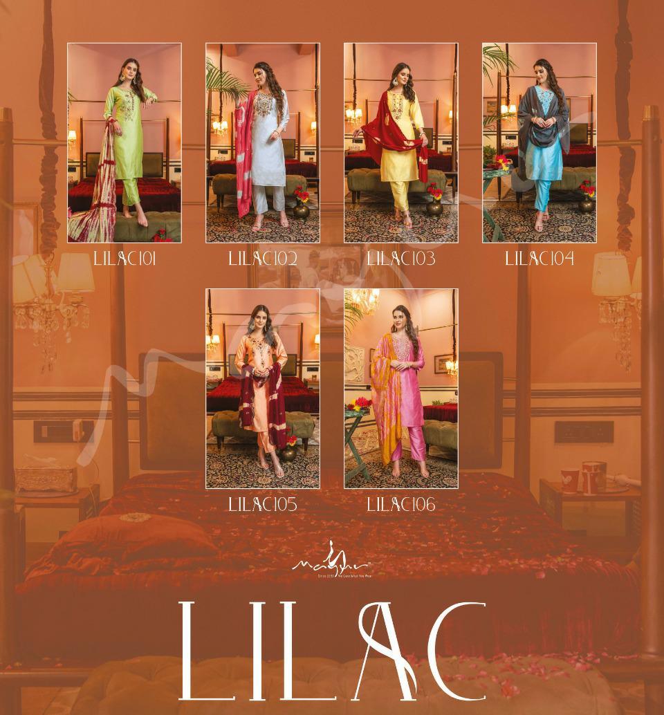 Mayur Lilac Designer Readymade Party Wear Suit Anant Tex Exports Private Limited