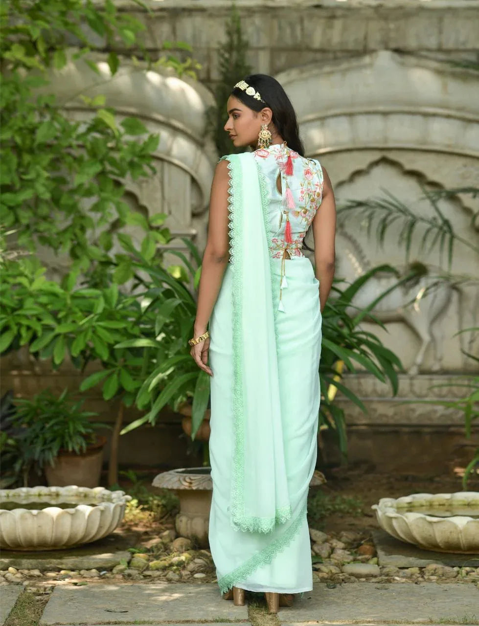 NAZNEEN GARGI 4247 SERIES GEORGETTE SAREE Anant Tex Exports Private Limited