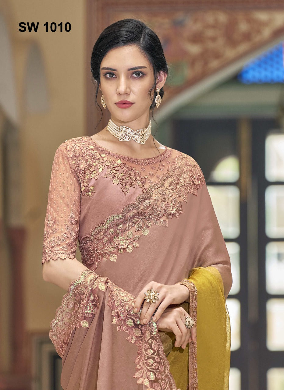 Tfh Soft Satin Silk Saree Anant Tex Exports Private Limited