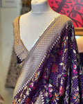Heavy Jaccard Silk With Sequins Lace Border Saree Anant Tex Exports Private Limited
