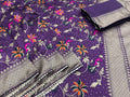 Heavy Jaccard Silk With Sequins Lace Border Saree Anant Tex Exports Private Limited