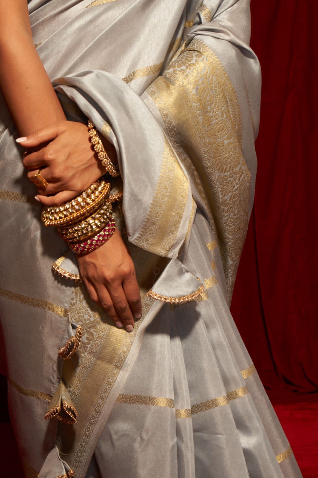 Ishanika Cotton Silk Weaves Jacquard Weaving Border Saree Anant Tex Exports Private Limited